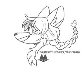 Bust Sketch - BananaFops